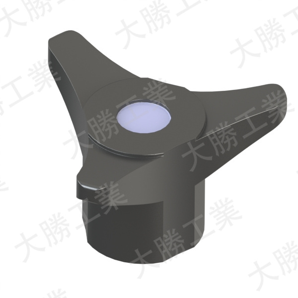 三角箭形把手